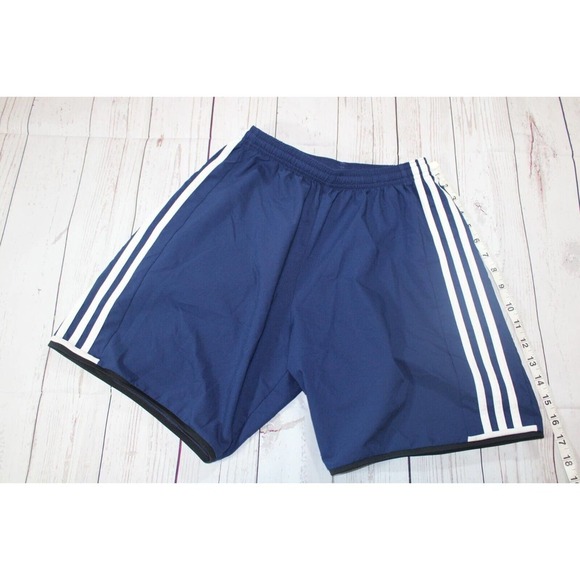 ADIDAS Youth/Boys Shorts Size Small Blue Jogging Relaxing, work-out shorts - Picture 1 of 10